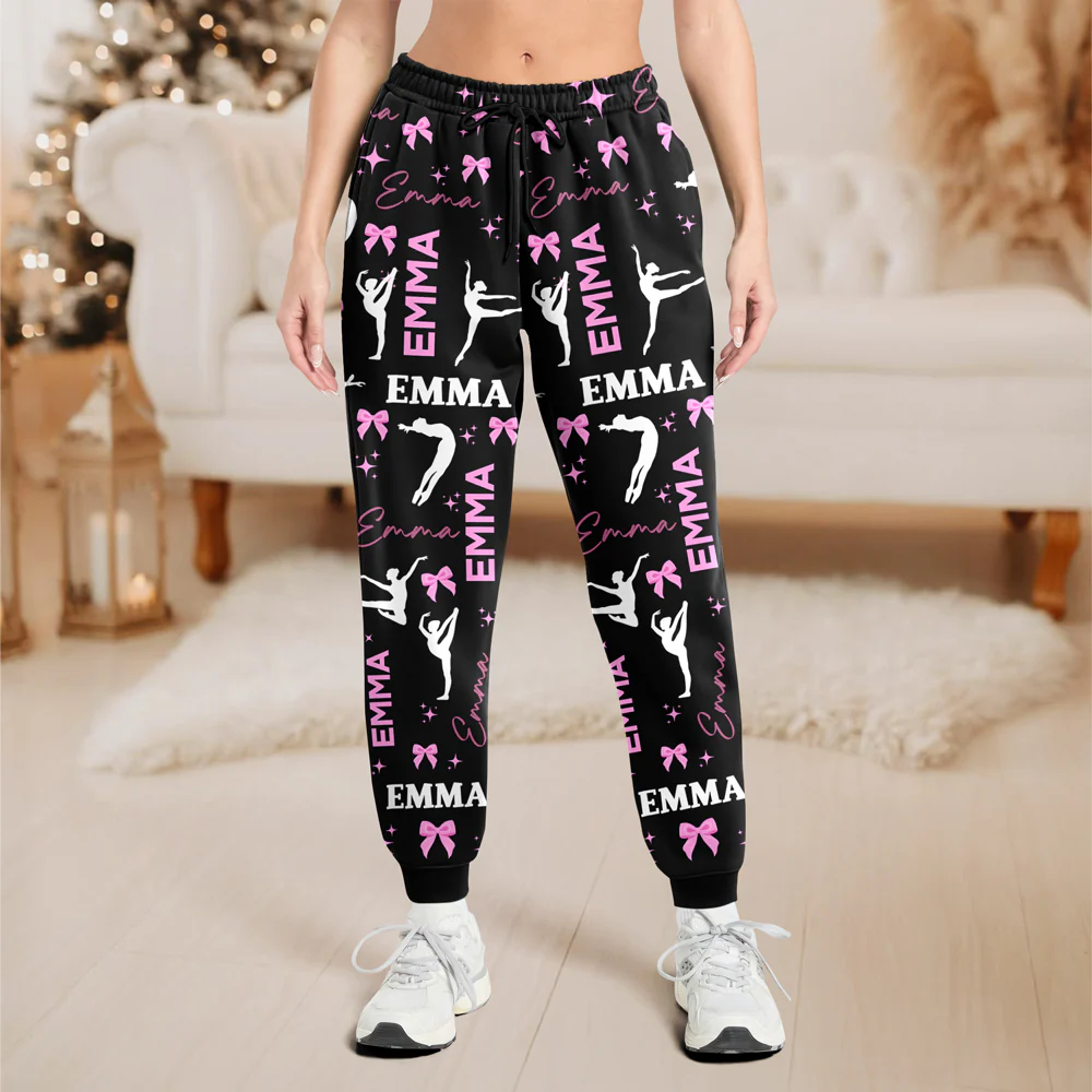 Custom Name Dancing Girl Personalized Sweatpants HA75 897676