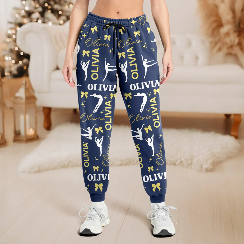 Custom Name Dancing Girl Personalized Sweatpants HA75 897676 - Image 3