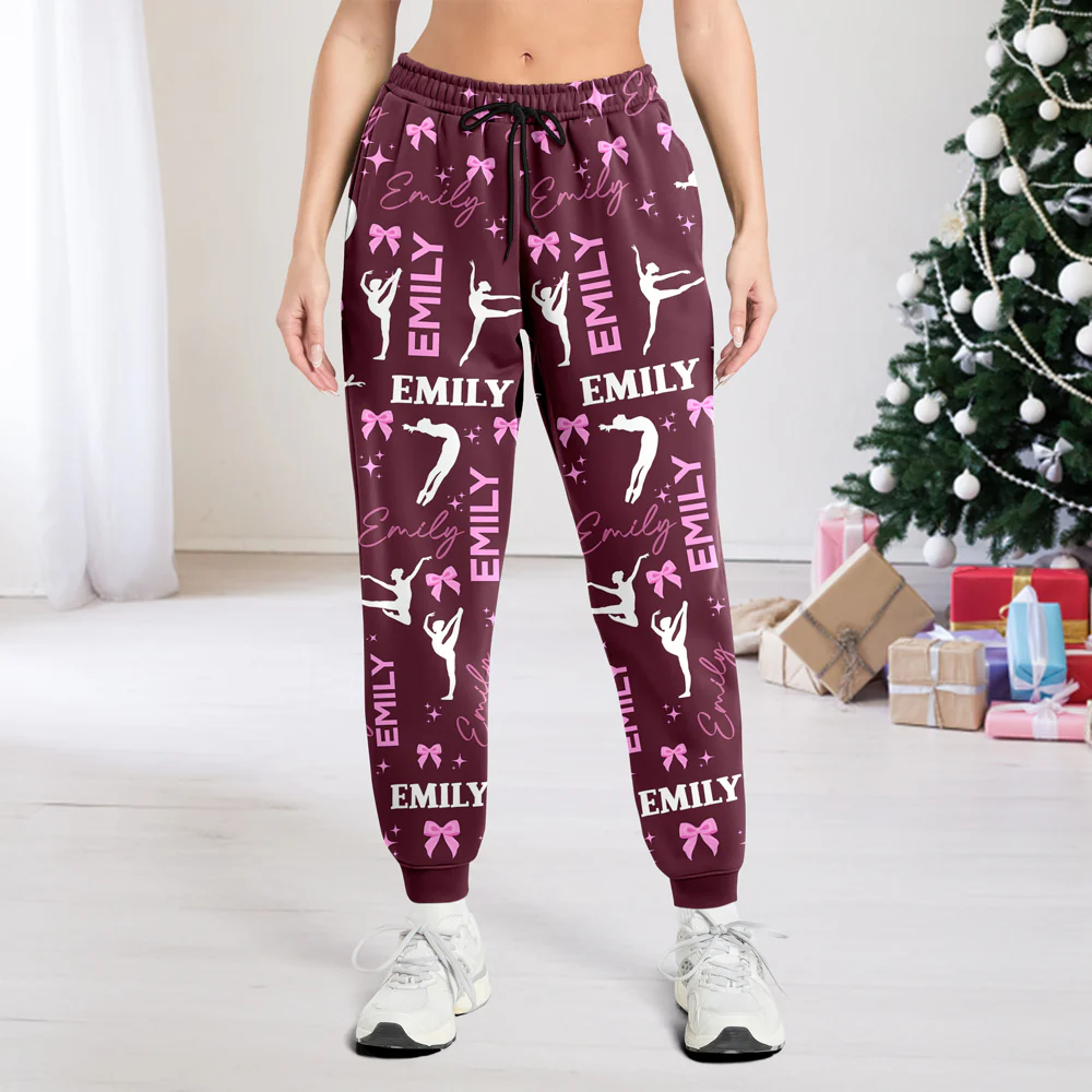 Custom Name Dancing Girl Personalized Sweatpants HA75 897676 - Image 5