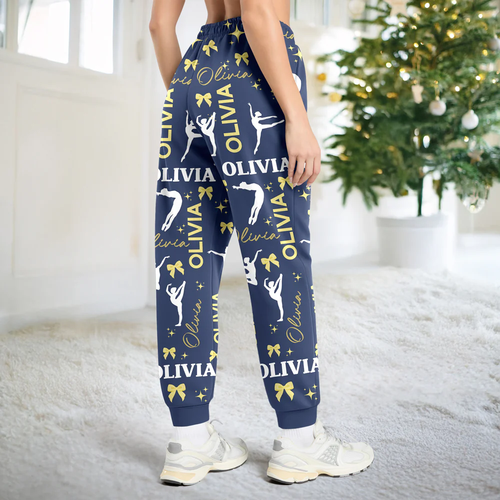 Custom Name Dancing Girl Personalized Sweatpants HA75 897676 - Image 7