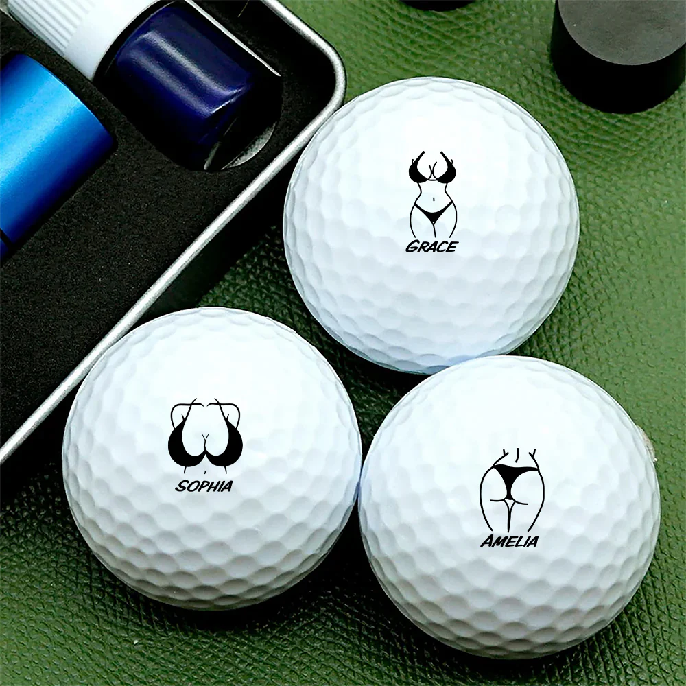 Custom Name Personalized Golf Ball Stamp Box Golf Funny Gift for Golfers HA75 898734 - Image 5