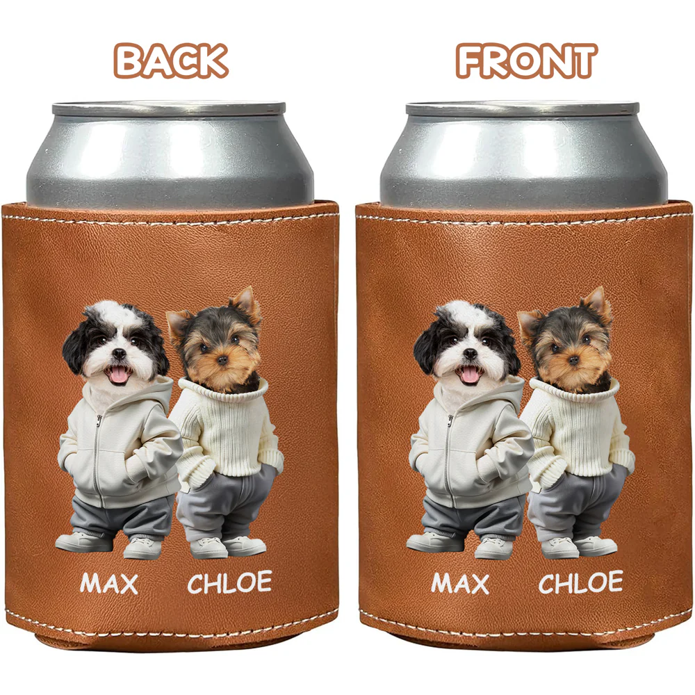 Custom Photo And Name Dog Cat Can Cooler Holder HA75 897592 - Image 8