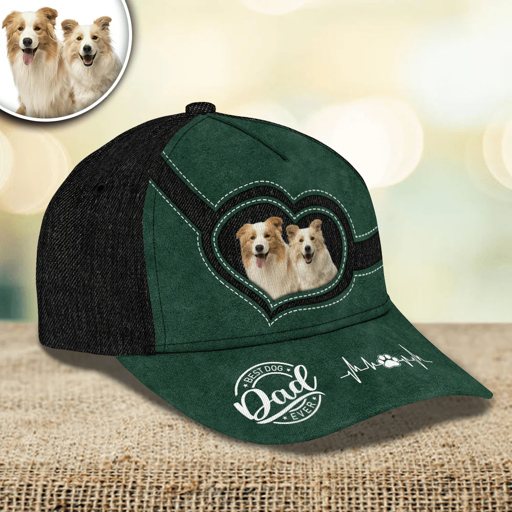 Custom Photo Best Dog, Cat Ever Dog, Cat Classic Cap HA75 890680 - Image 3