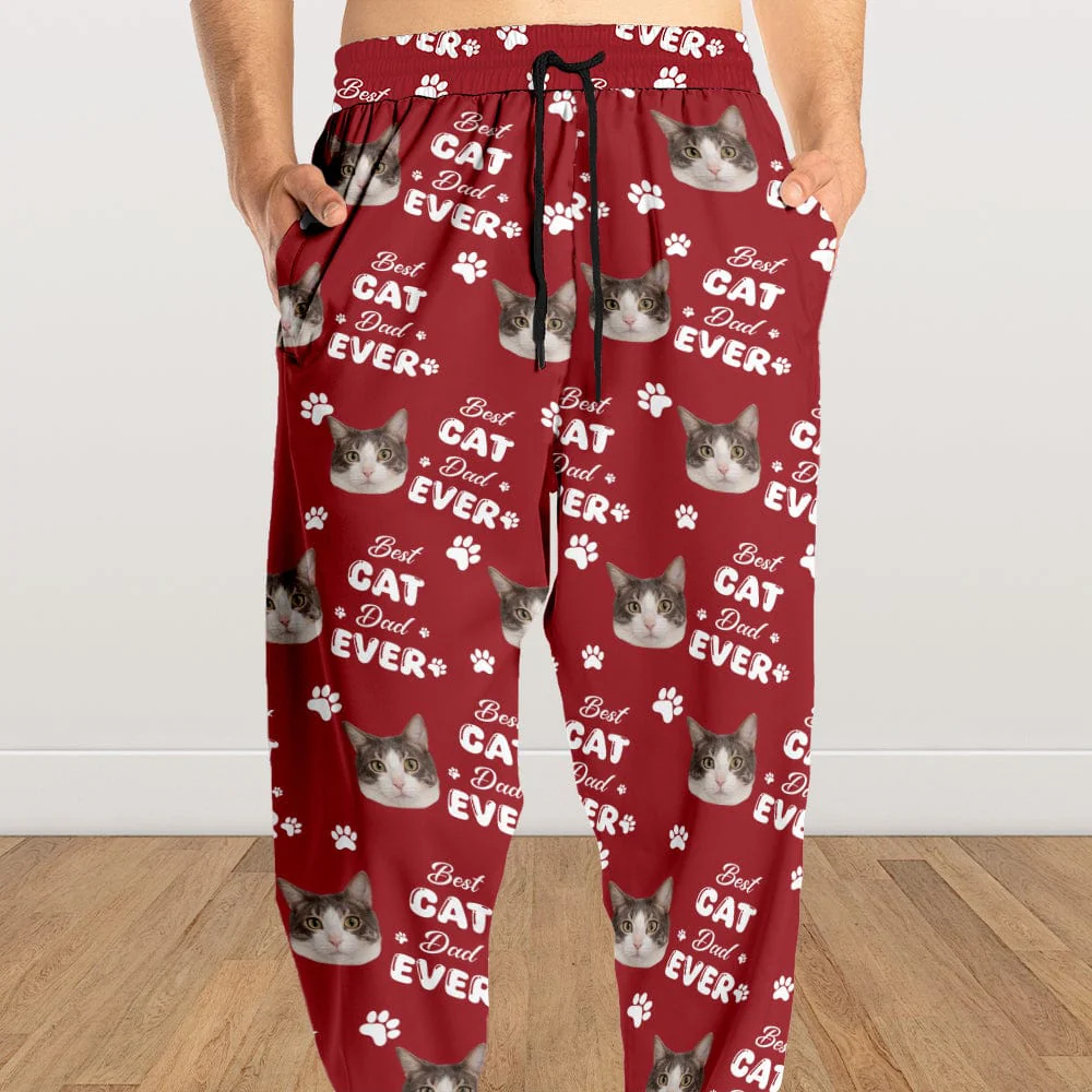 Custom Photo Best Dog Dad Ever, Best Dog Mom Ever, Best Cat Dad Ever, Best Cat Mom Ever Pants HA75 891784 - Image 7