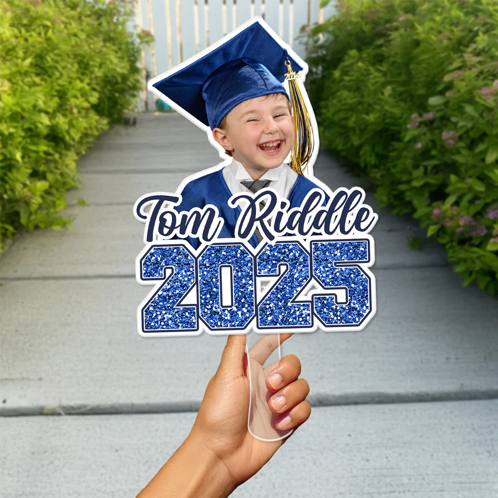 Custom Photo Class of 2026 Graduation Face Fans Graduation Party Decor Gift HA75 892080 - Image 5