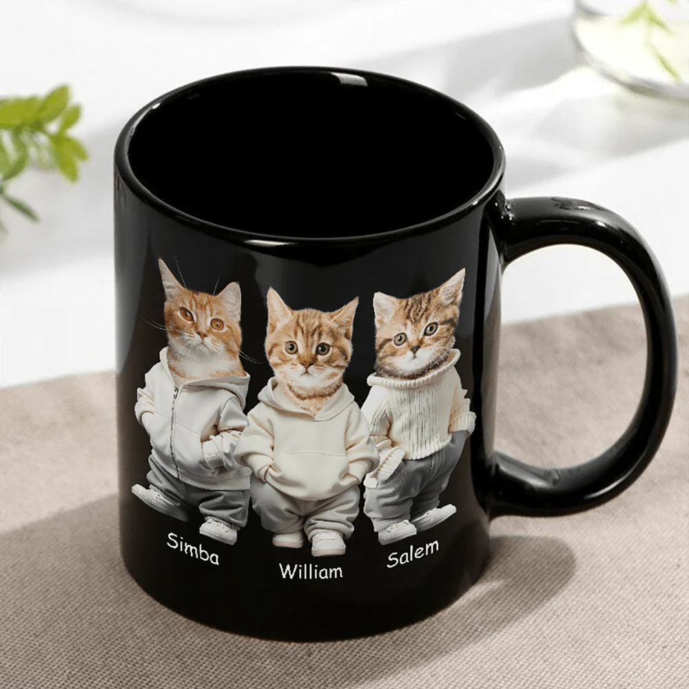 Custom Photo Cool Dog, Cat Mug Gift For Dog Cat Pet Lover HA75 891846 - Image 10