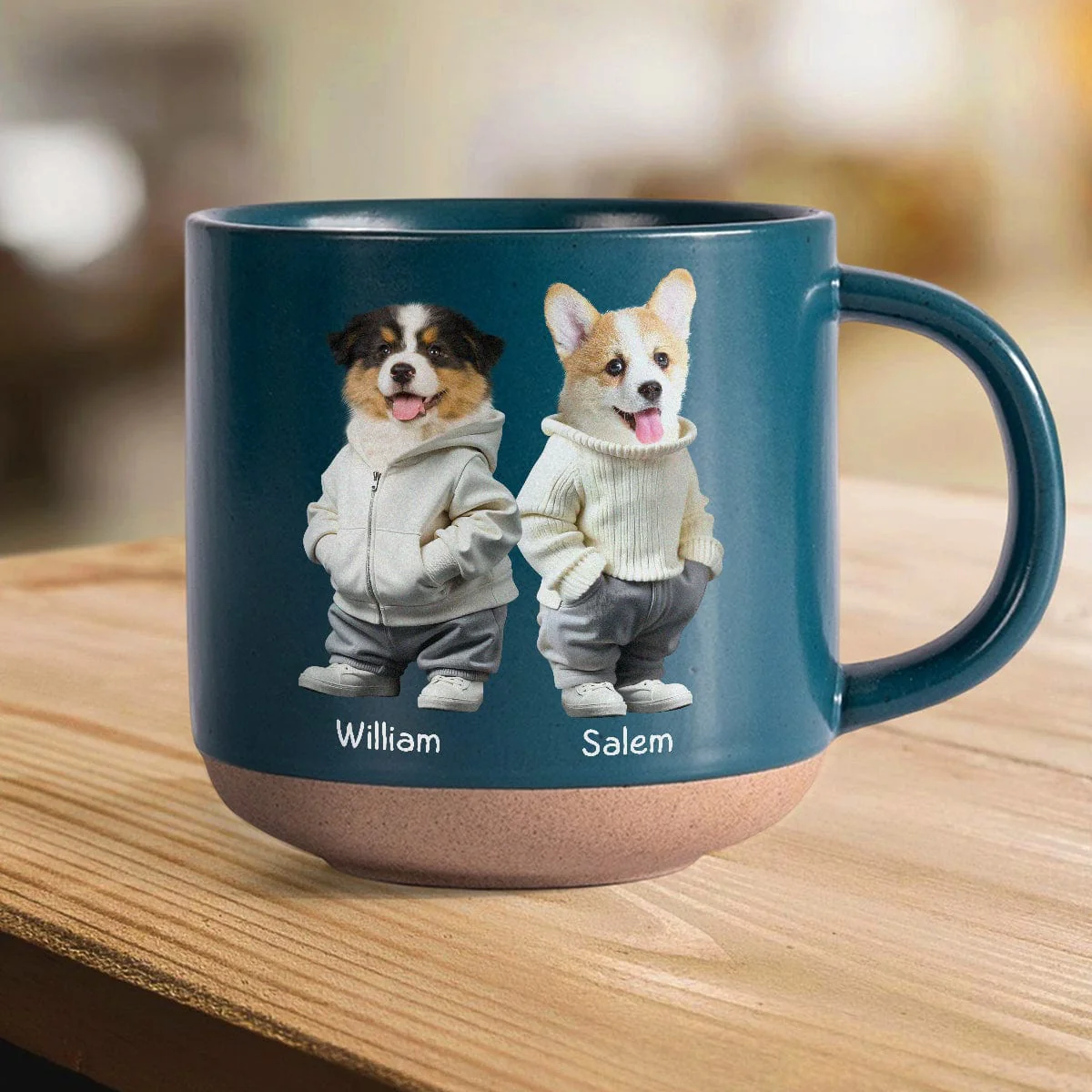 Custom Photo Cool Dog, Cat Pottery Mug Gift For Dog Cat Pet Lover HA75 891862 - Image 4