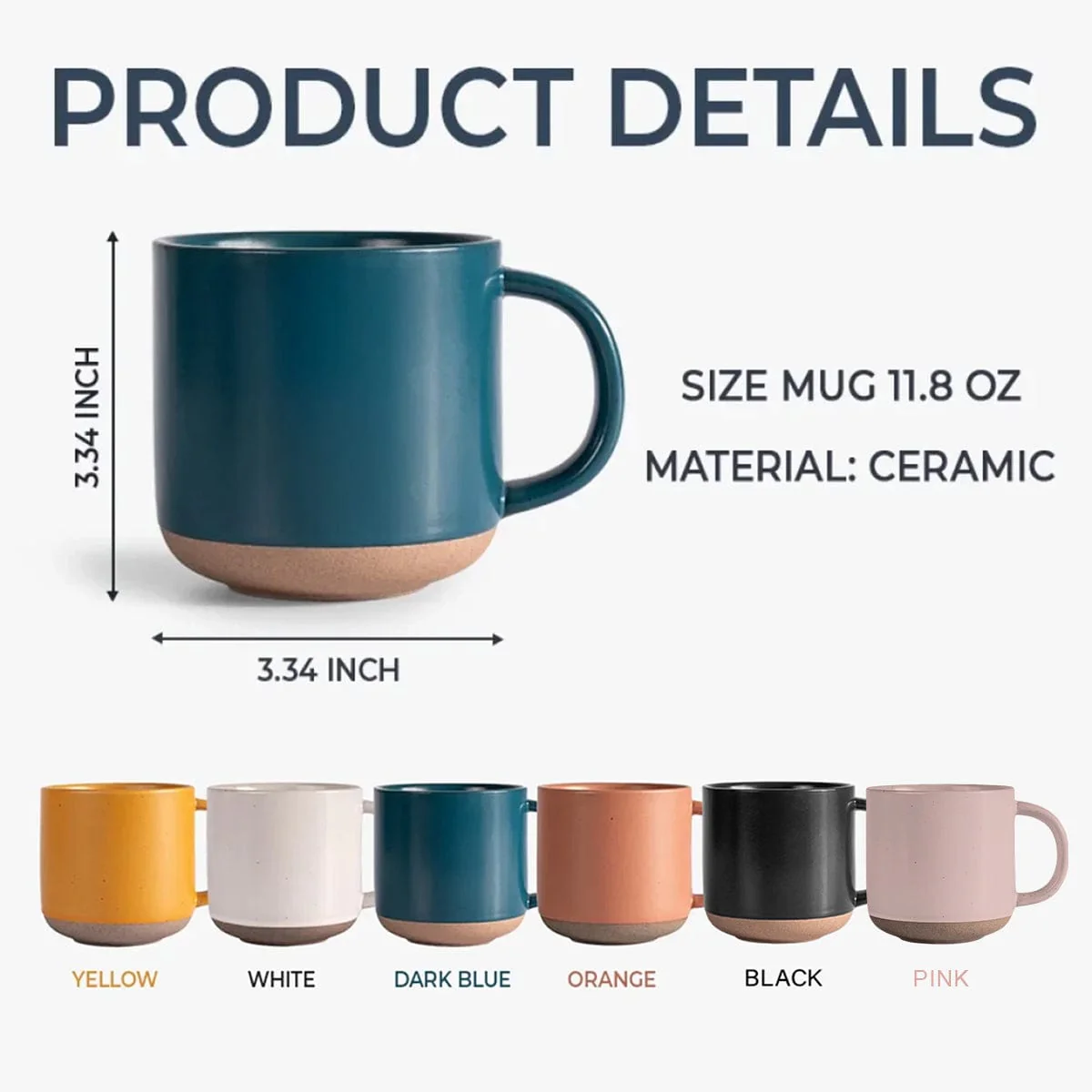 Custom Photo Cool Dog, Cat Pottery Mug Gift For Dog Cat Pet Lover HA75 891862 - Image 6