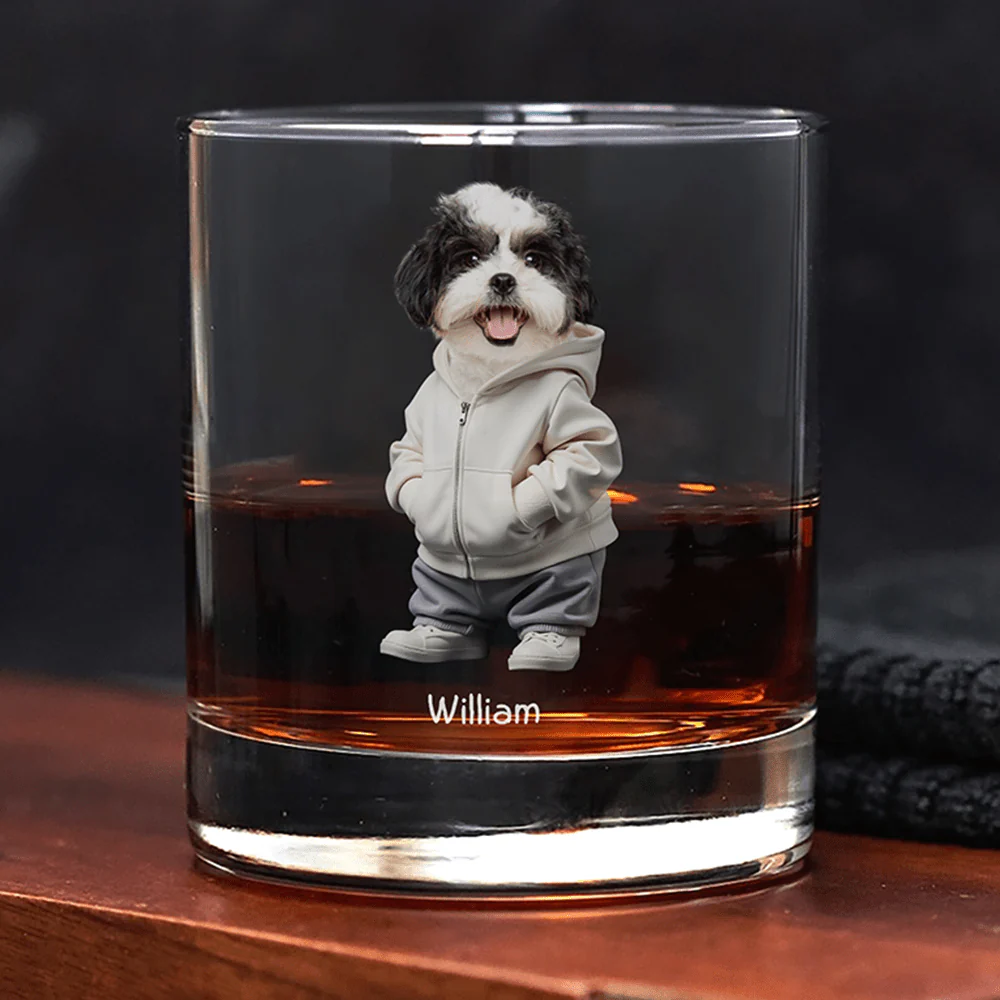 Custom Photo Cool Dog, Cat Print Rock Glass Gift For Dog Cat Pet Lover HA75 891844 - Image 9