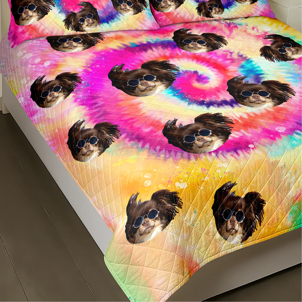 Custom Photo Dog Cat Color Quilt Bedding Set For Dog Cat Pet Lovers HA75 898242 - Image 8