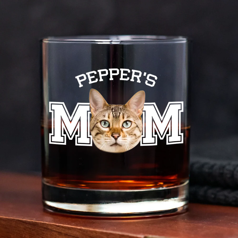 Custom Photo Dog Cat - Dad Mom Whiskey Glass HA75 892456 - Image 8