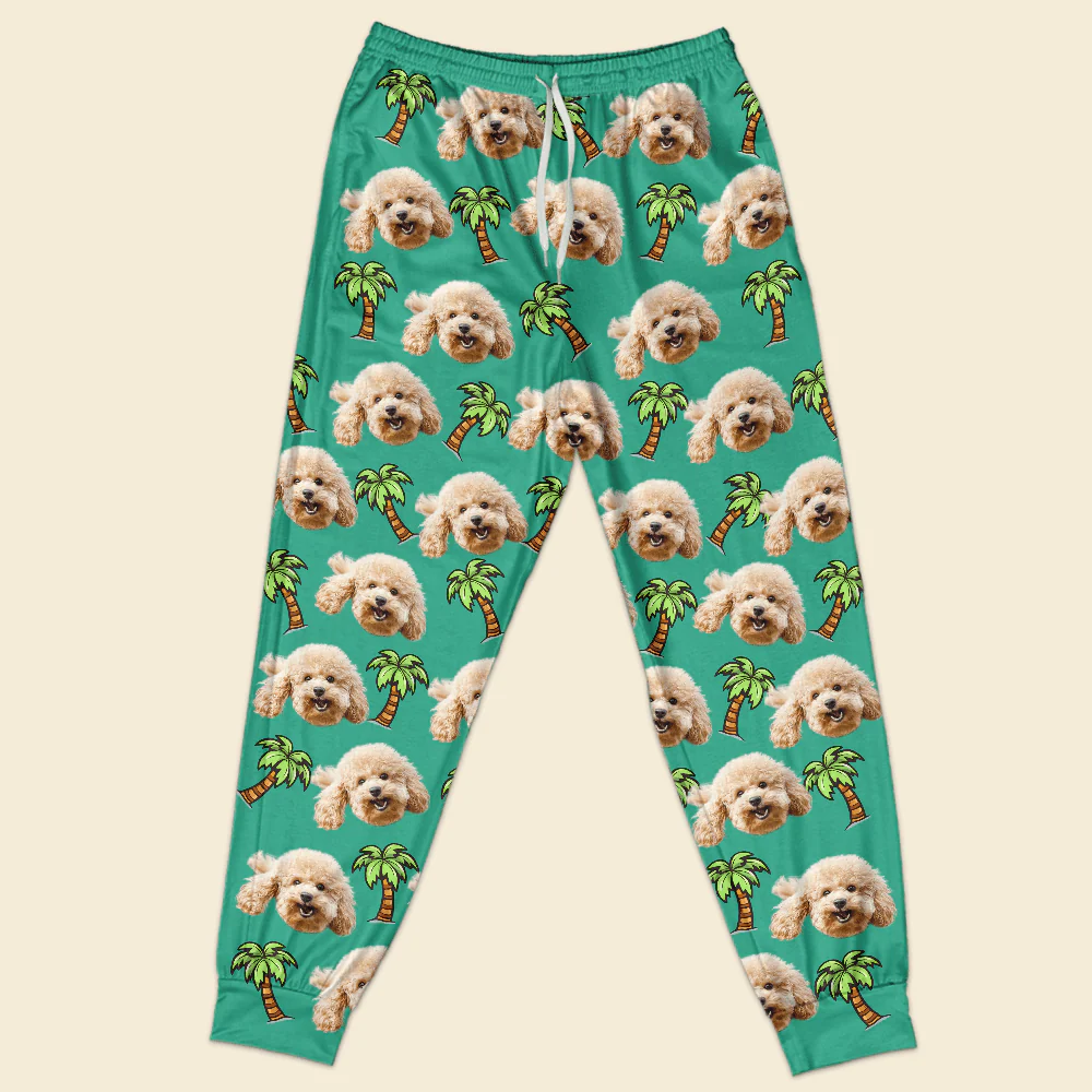 Custom Photo Dog, Cat Face Gift For Dog, Cat Lovers Sleepwear HA75 891226 - Image 3
