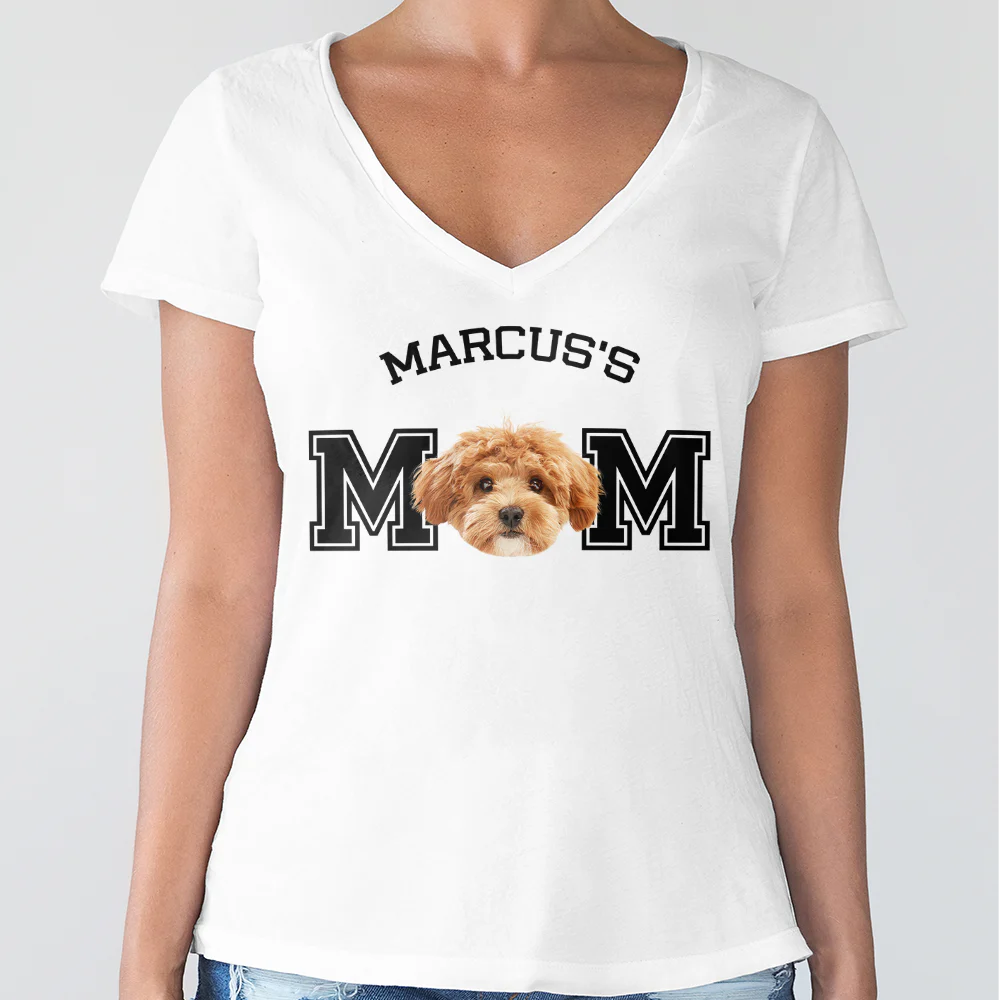 Custom Photo Dog - Dog's Dad, Dog's Mom Bright Shirt HA75 892474 - Image 5