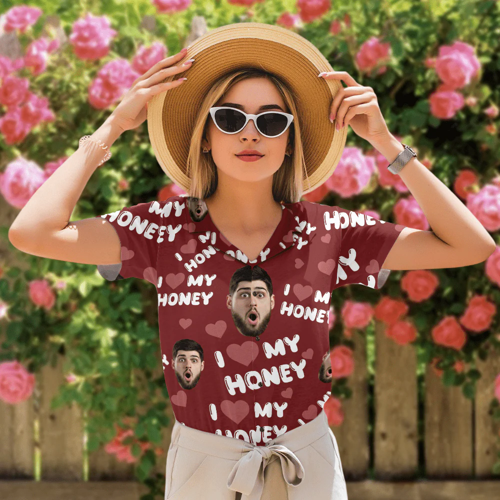 Custom Photo I Love My Wife/ Girlfriend/ Husband/ Boyfriend Hawai Shirt Valentine's Day, Anniversary Gift HA75 891826 - Image 6
