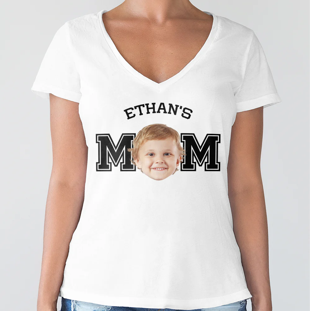 Custom Photo Kid - Kid's Dad, Kid's Mom Bright Shirt HA75 892470 - Image 7