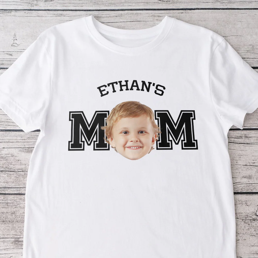 Custom Photo Kid - Kid's Dad, Kid's Mom Bright Shirt HA75 892470 - Image 9