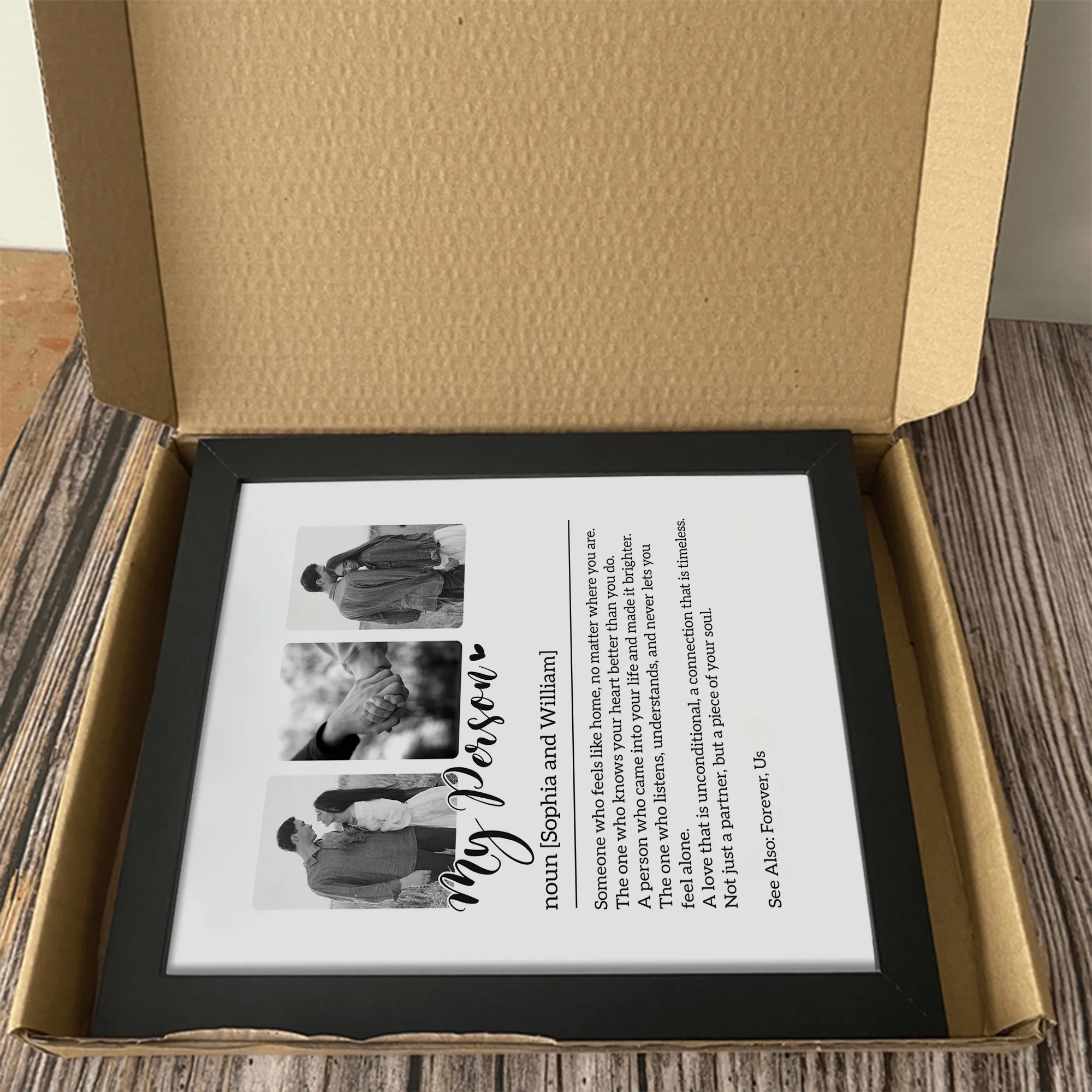 Custom Photo My Person Definition Personalized Picture Frame Couple Anniversary Gift, Valentines Day Gift HA75 920092 - Image 6