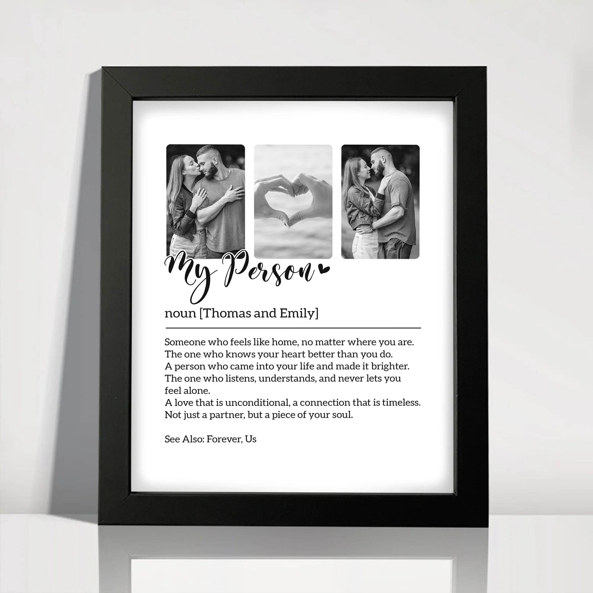 Custom Photo My Person Definition Personalized Picture Frame Couple Anniversary Gift, Valentines Day Gift HA75 920092 - Image 8