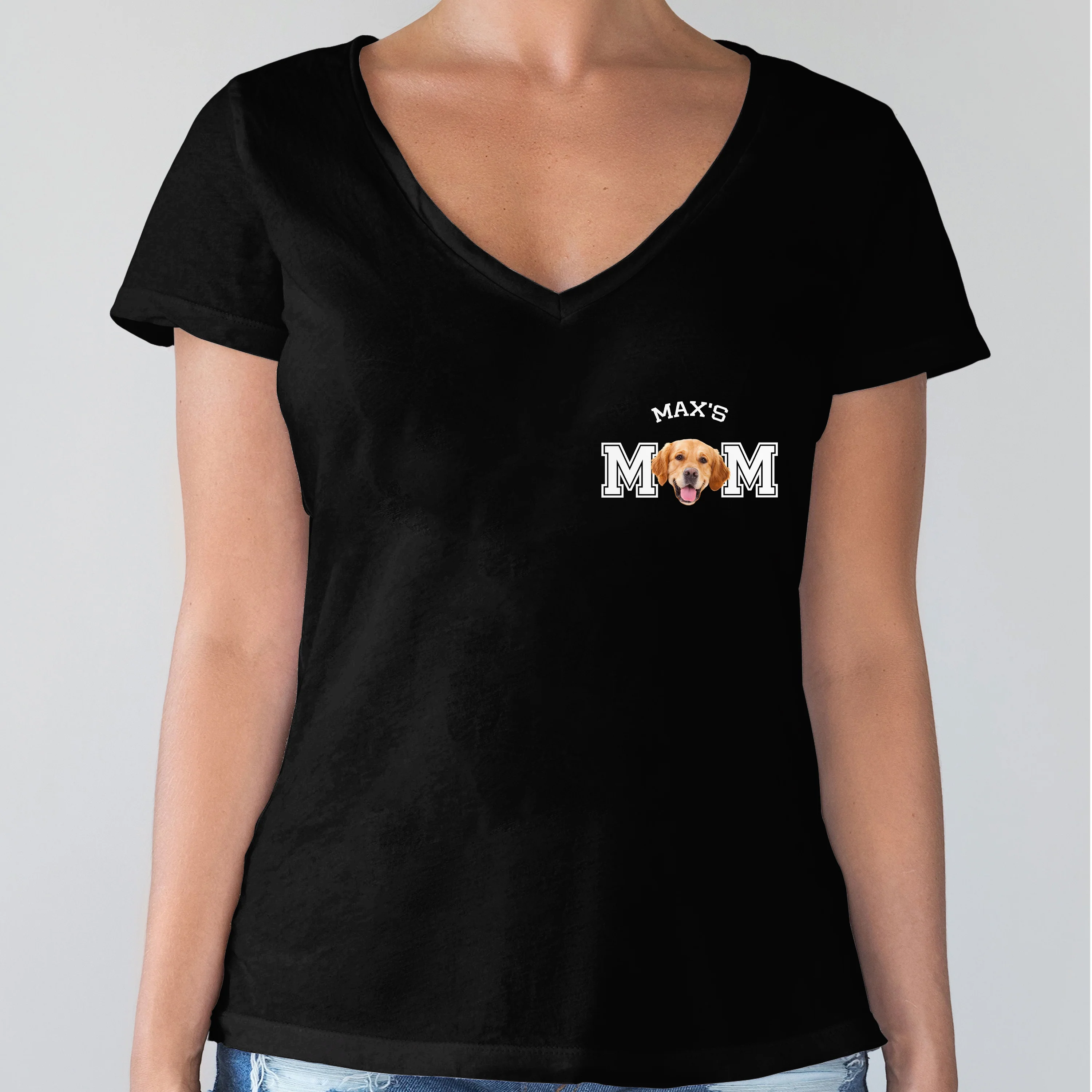Custom Photo & Name Dog Dad, Dog Mom, Cat Dad, Cat Mom Shirt Gift For Dad HA75 892592 - Image 5