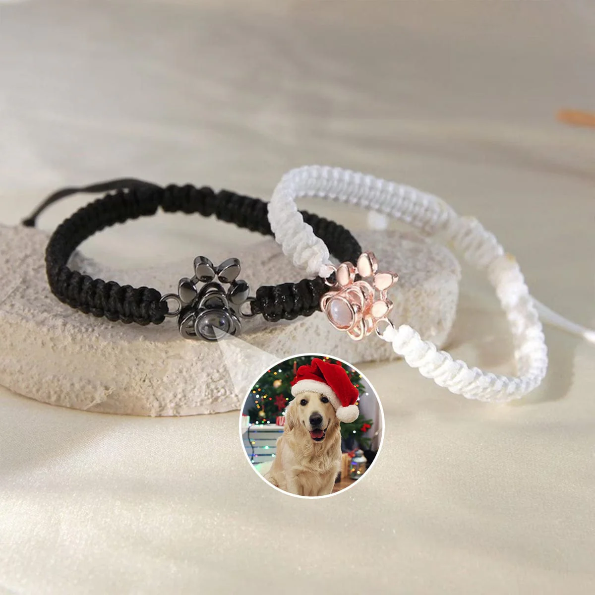 Custom Photo Projection Bracelet Pet Jewelry Memorial Gift HA75 891522 - Image 2