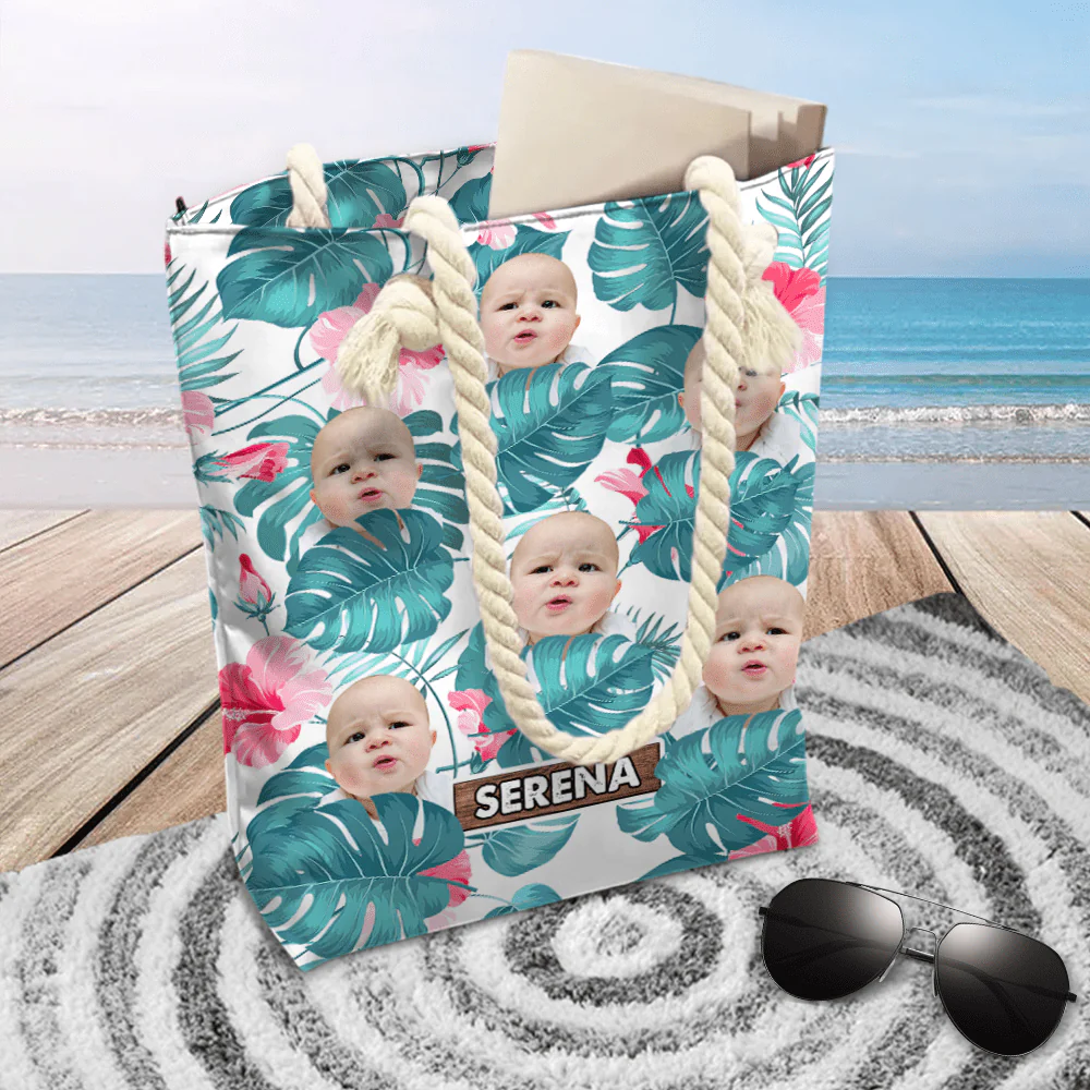 Custom Photo Summer Time With Family Tote Bag HA75 891172 - Image 2