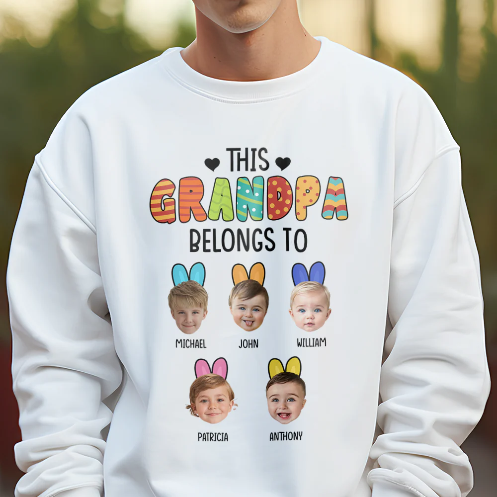Custom Photo This Grandma, Mom Belongs To Shirt For Mother's Day HA75 891960 - Image 6