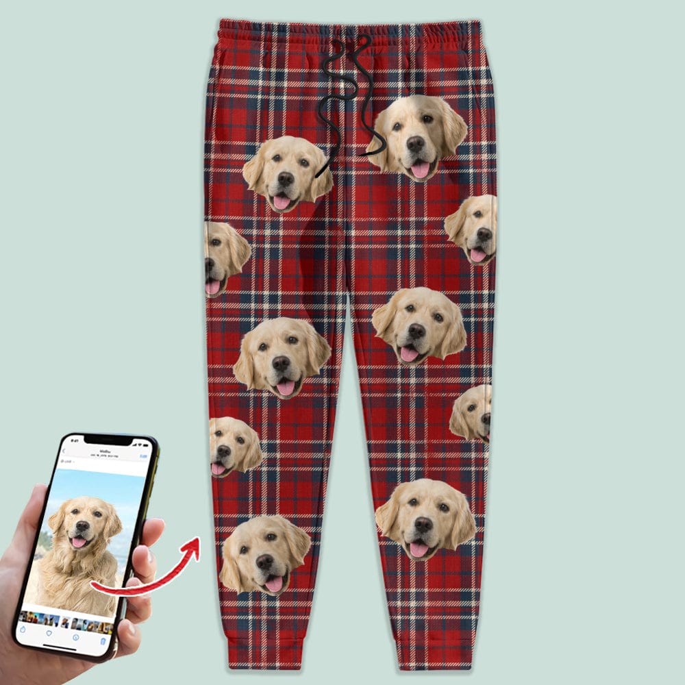 Custom Photo With Christmas Pattern Pants Christmas Gift TA29 HA75 888742 - Image 8
