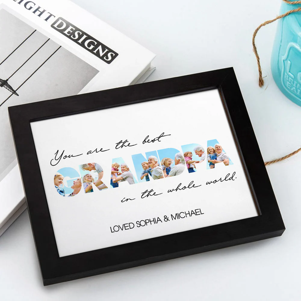 Custom Photo You Are The Best Dad In The World Picture Frame Father's Day Gift HA75 921516 - Image 6