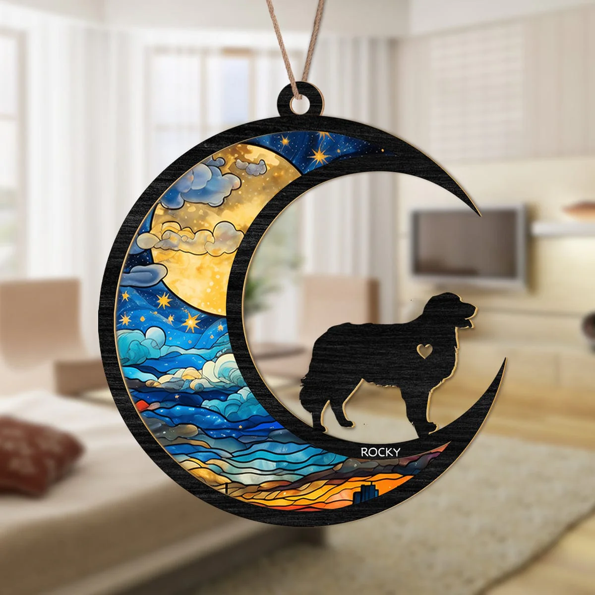 Don’t Cry Because It Is Over Pet Memorial Suncatcher HA75 891266 - Image 3