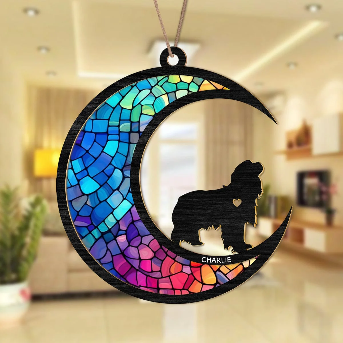 Don’t Cry Because It Is Over Pet Memorial Suncatcher HA75 891266 - Image 4