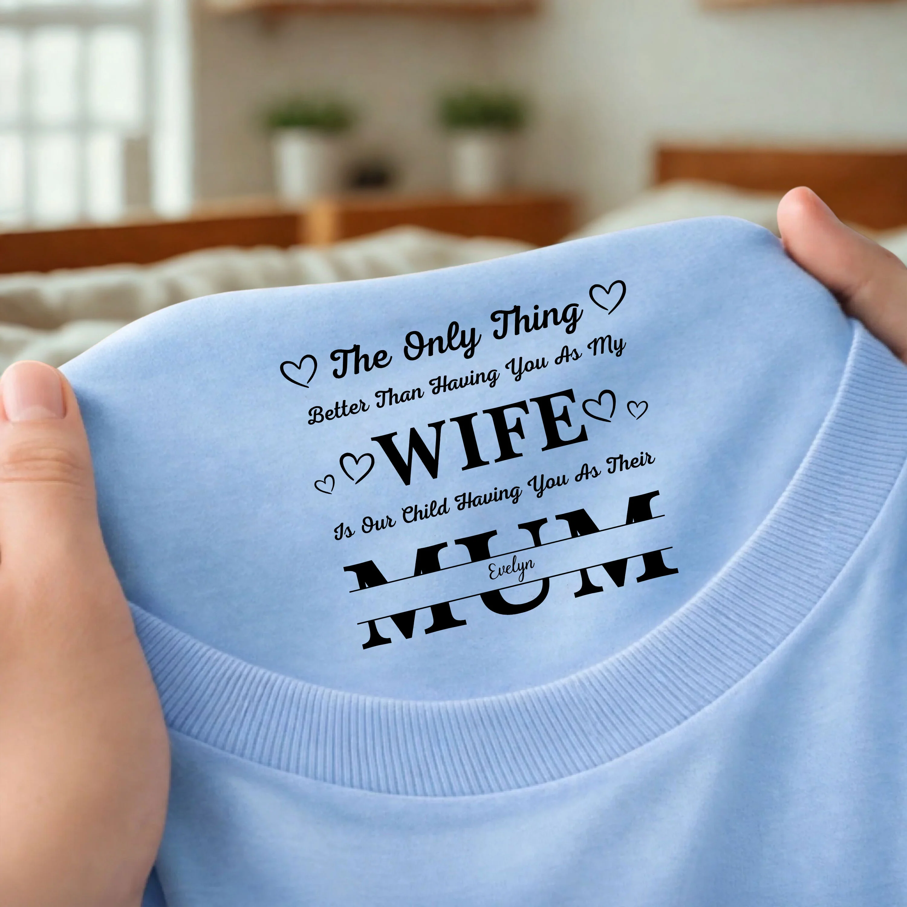 Having You As My Wife Mother's Day Gift Personalized Back Neck Shirt HA75 920784 - Image 5