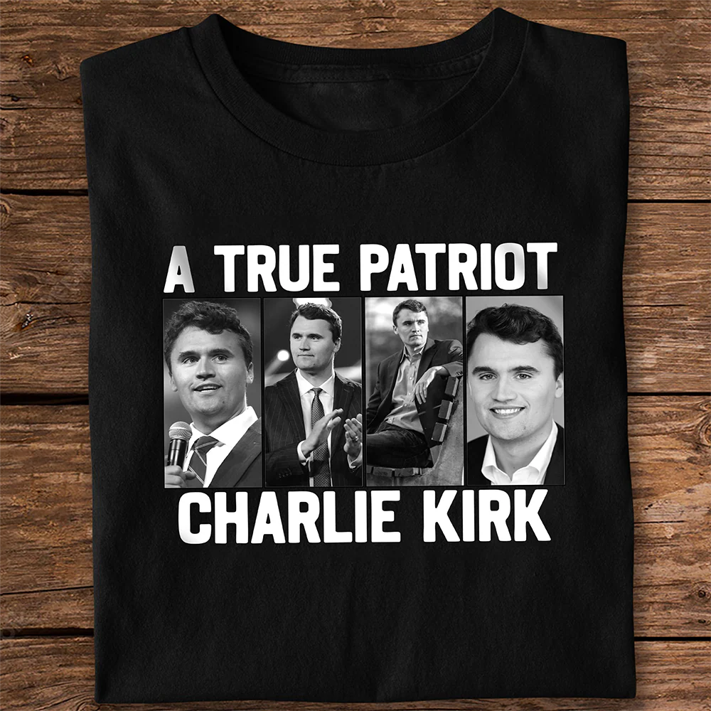 Justice for Charlie Kirk - Prayers Up for Charlie Dark Shirt HA75 64410 - Image 5