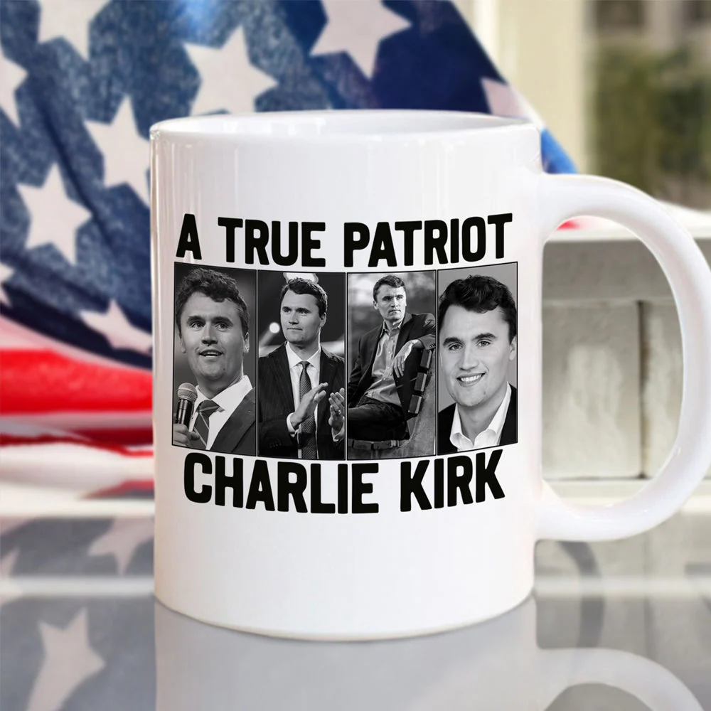Justice for Charlie Kirk - Prayers Up for Charlie White Mug HA75 64488 - Image 2