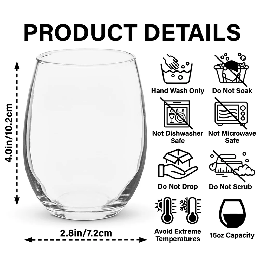 Custom Face Cat Mom, I'll Always Knead You Wine Glass Mother's Day Gift HA75 892322 - Image 6