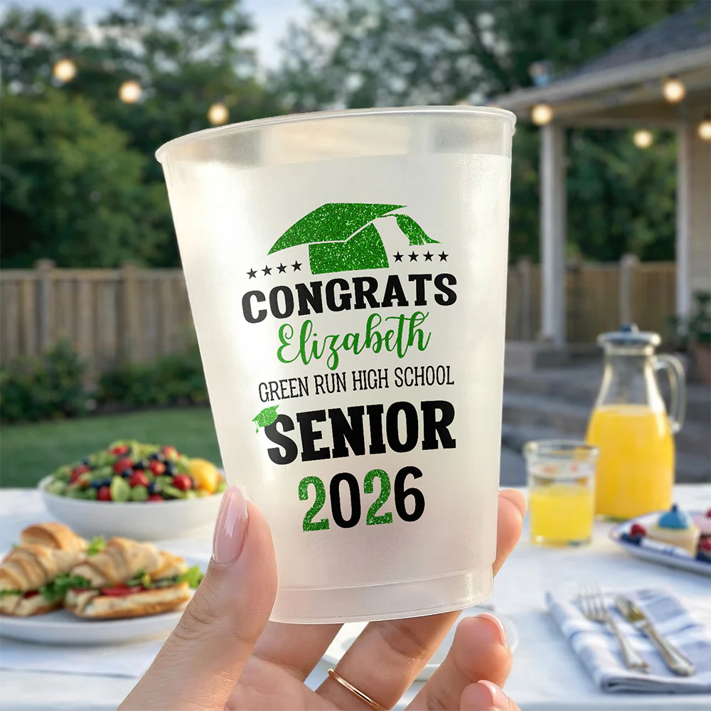 Personalized Congrats Graduation Cups For Party HA75 921140 - Image 2