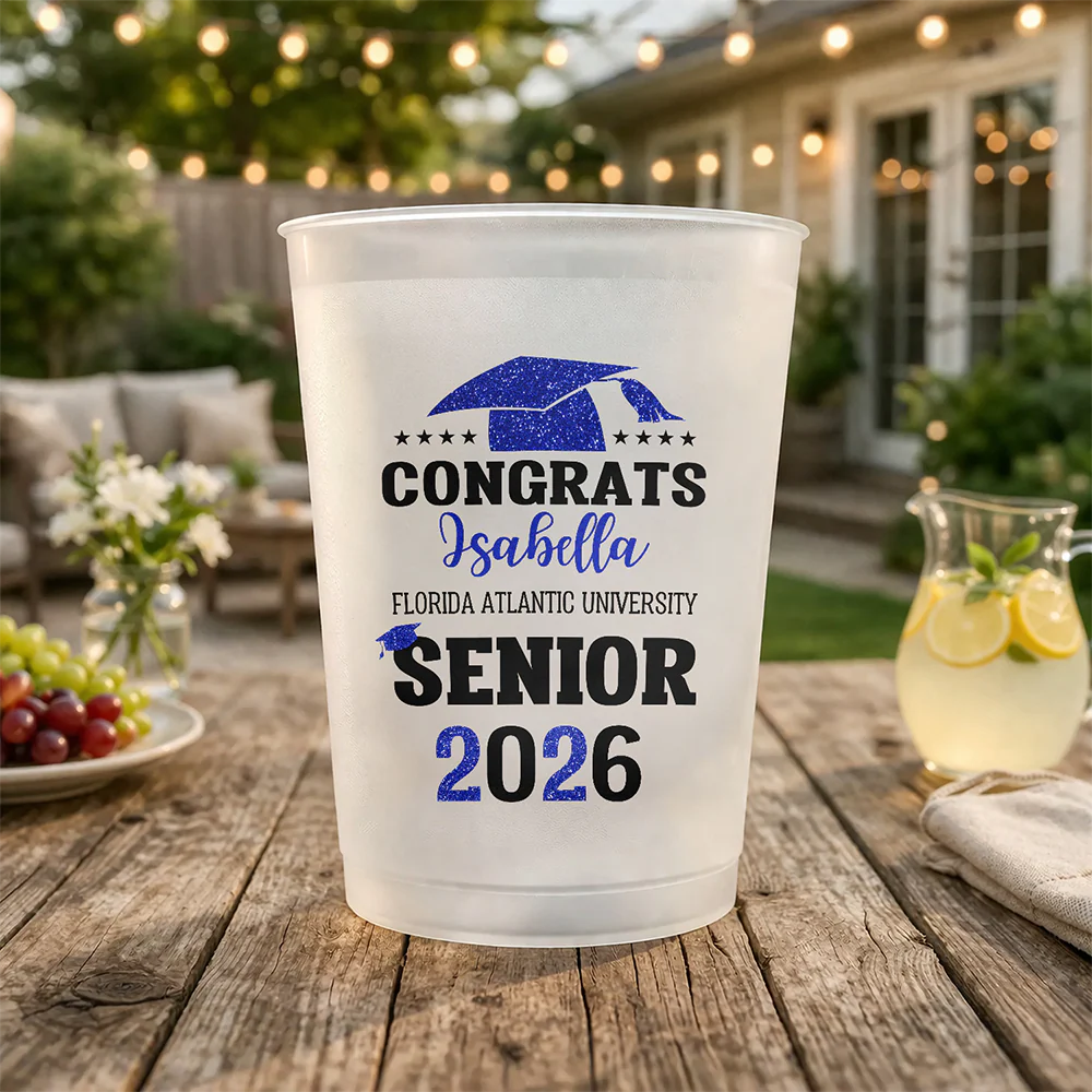 Personalized Congrats Graduation Cups For Party HA75 921140 - Image 3