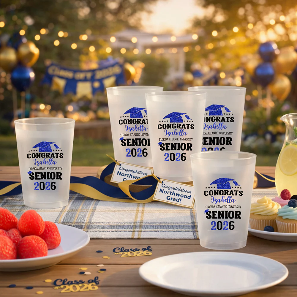 Personalized Congrats Graduation Cups For Party HA75 921140 - Image 5