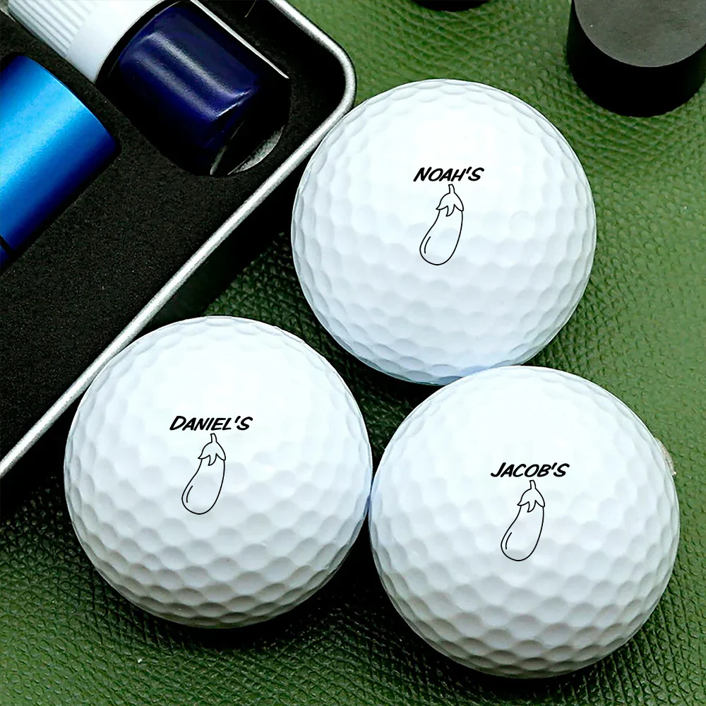 Personalized Golf Ball Stamp Box Golf Gifts for Men, Funny Gift For Golfers HA75 898744 - Image 2