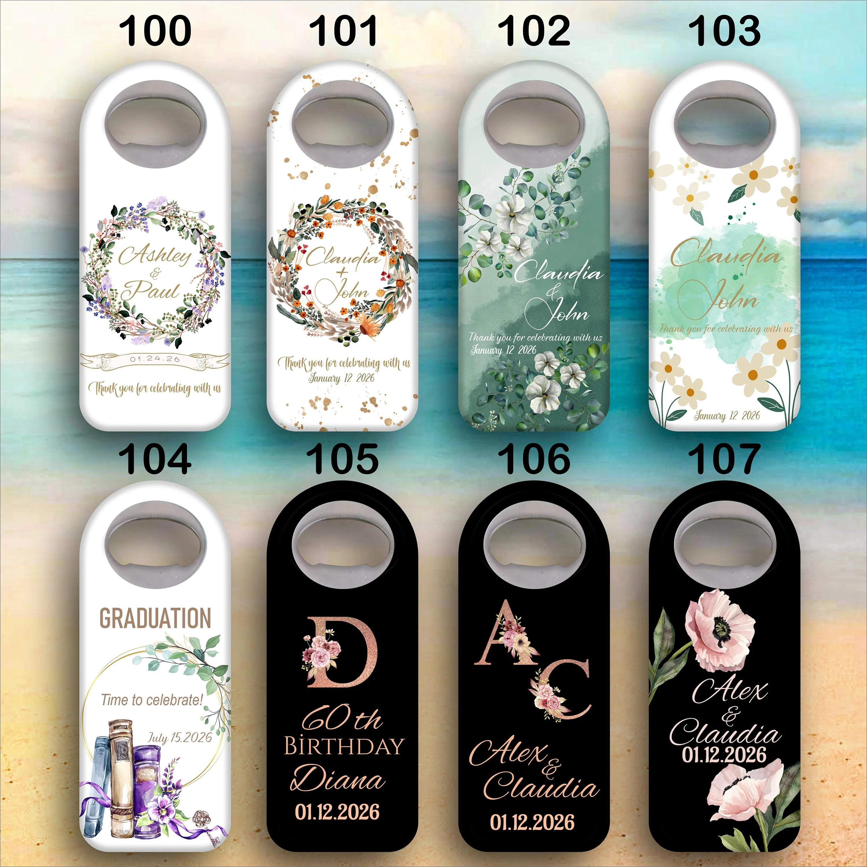 Personalized Graduation Souvenir, Graduation Gift, Bottle Opener Magnet HA75 920450 - Image 3