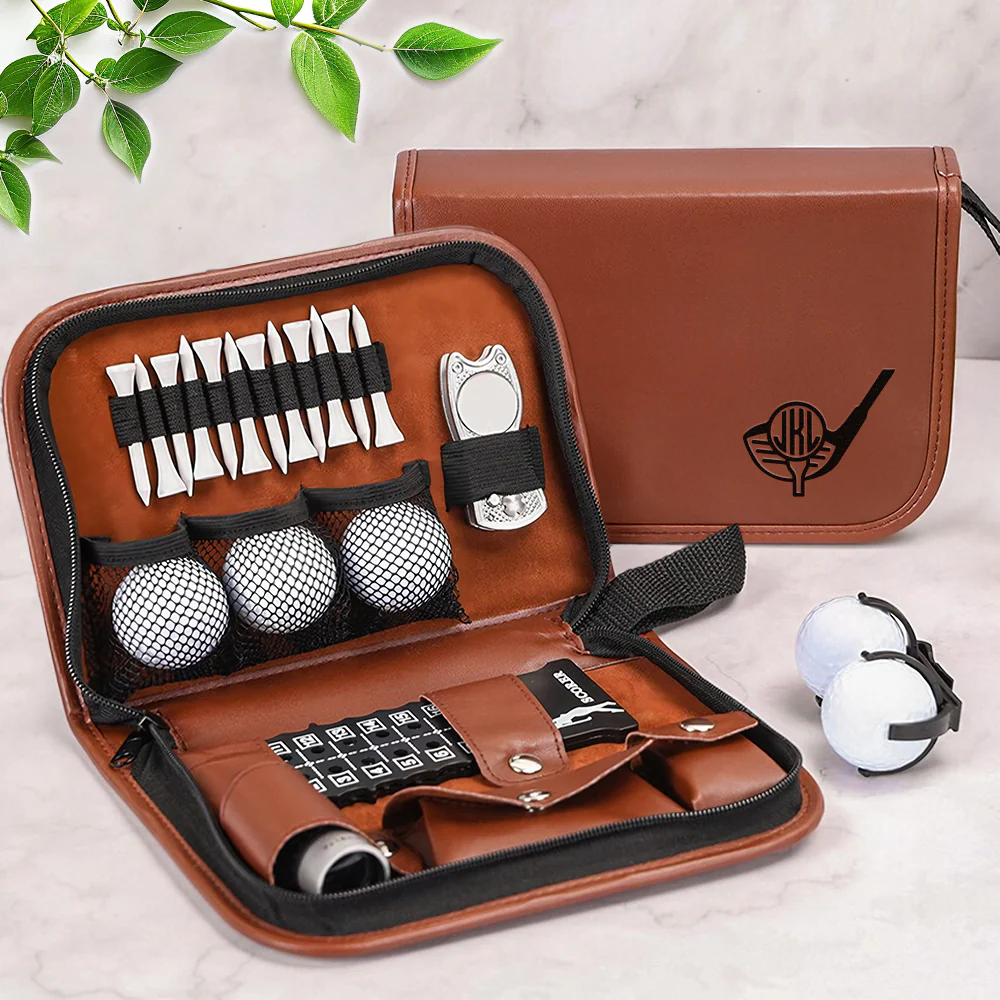 Personalized Name Monogrammed Text Golf Gift Set Engraved Accessories for Golfer HA75 898672 - Image 2