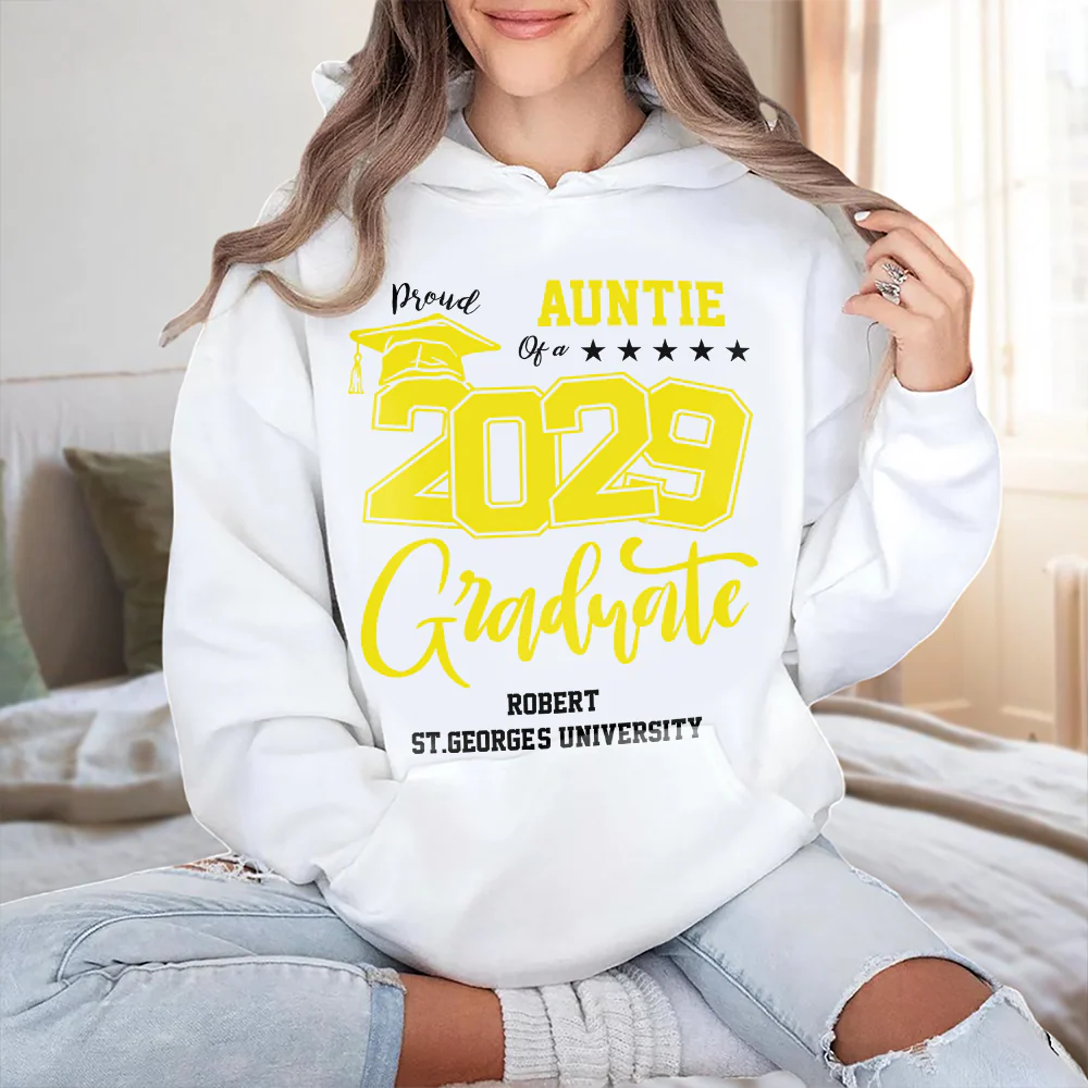 Personalized Proud Family Of A Graduate Graduation Shirt For Family Members HA75 891938 - Image 3
