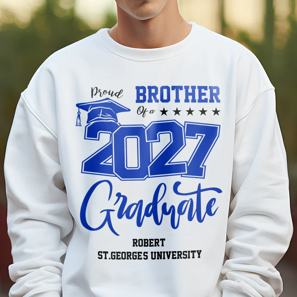 Personalized Proud Family Of A Graduate Graduation Shirt For Family Members HA75 891938 - Image 4