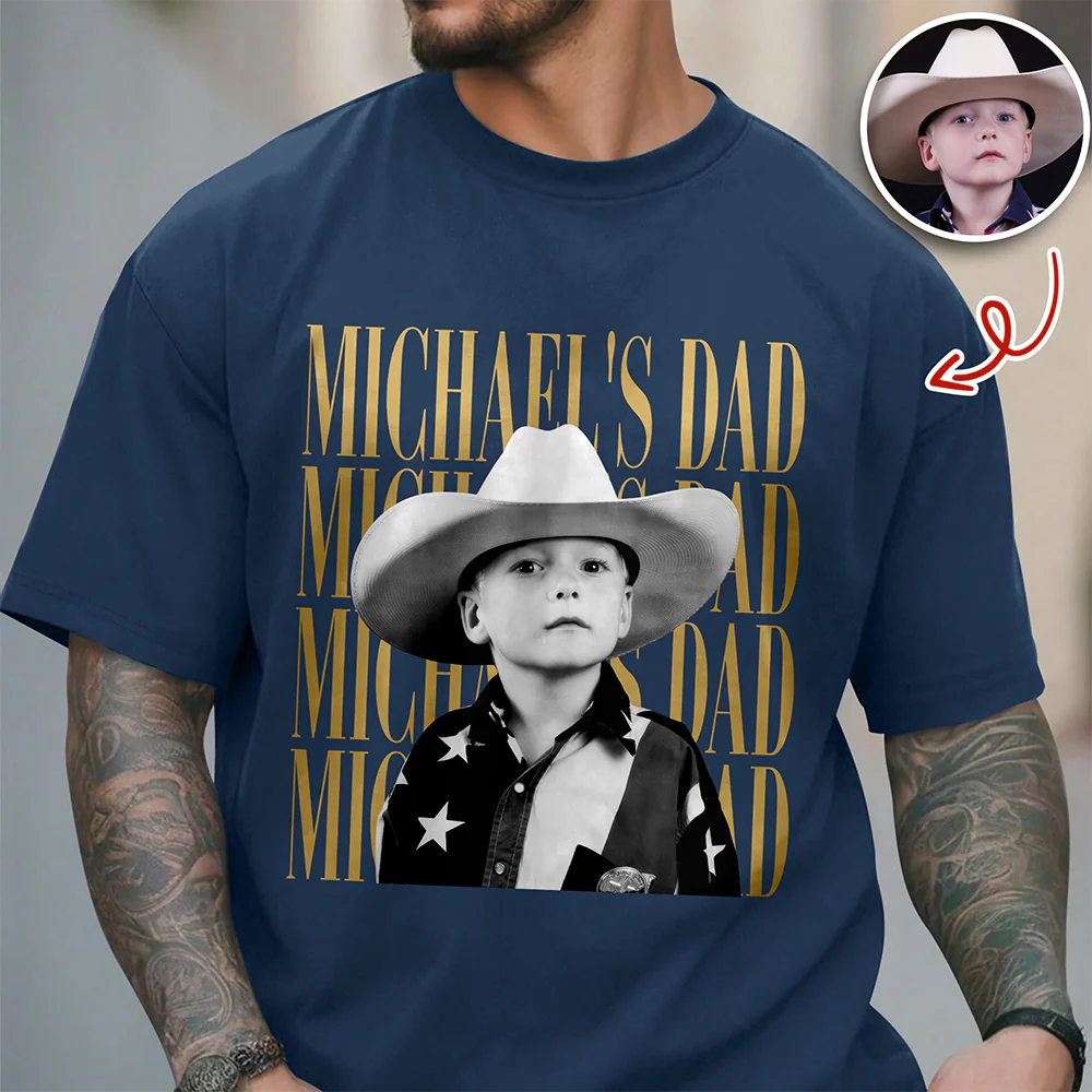 Personalized Vintage Photo Dad, Mom Comfort Shirt HA75 921446 - Image 10