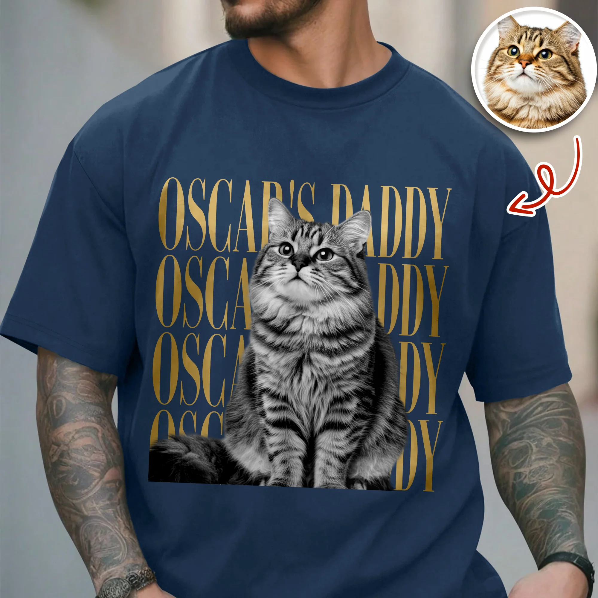 Personalized Vintage Photo Dad, Mom Comfort Shirt HA75 921446 - Image 3