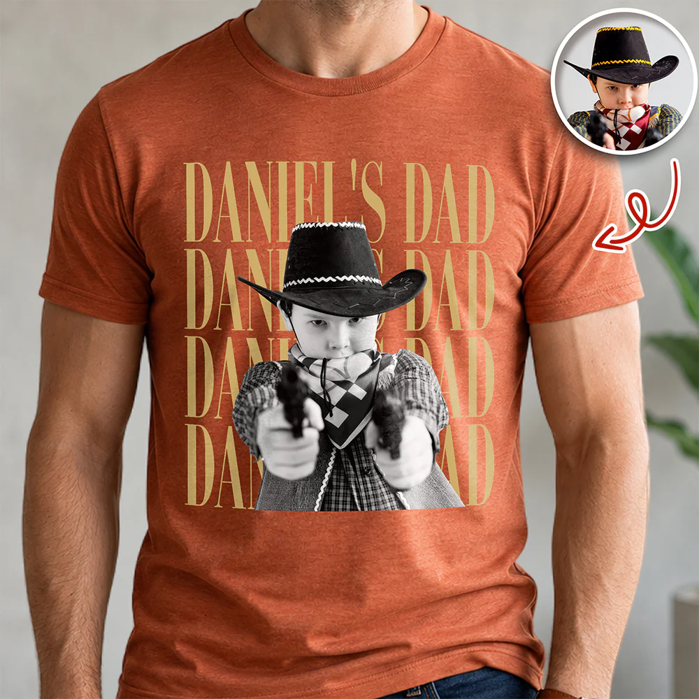 Personalized Vintage Photo Dad, Mom Comfort Shirt HA75 921446 - Image 5
