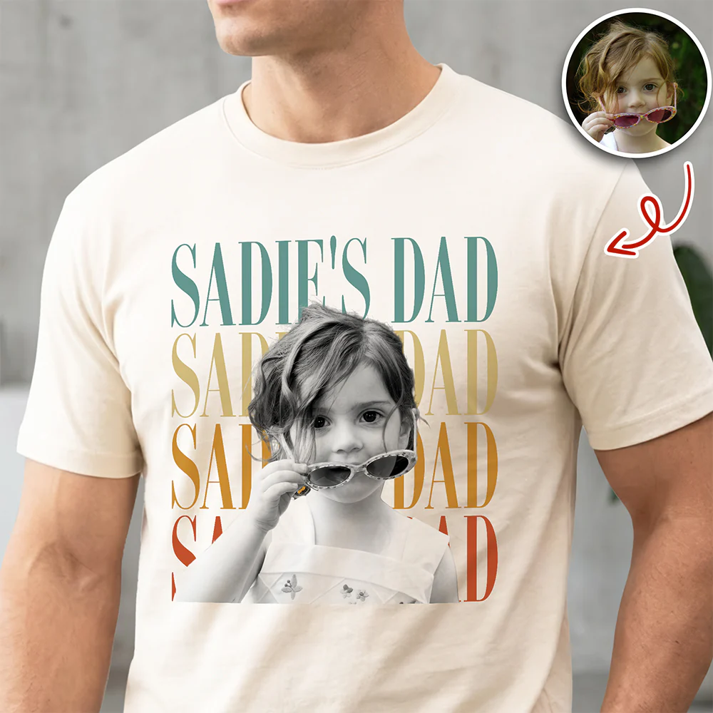 Personalized Vintage Photo Dad, Mom Family Comfort Shirt HA75 921330 - Image 4