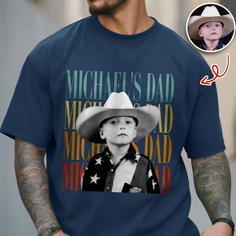 Personalized Vintage Photo Dad, Mom Family Comfort Shirt HA75 921330 - Image 9