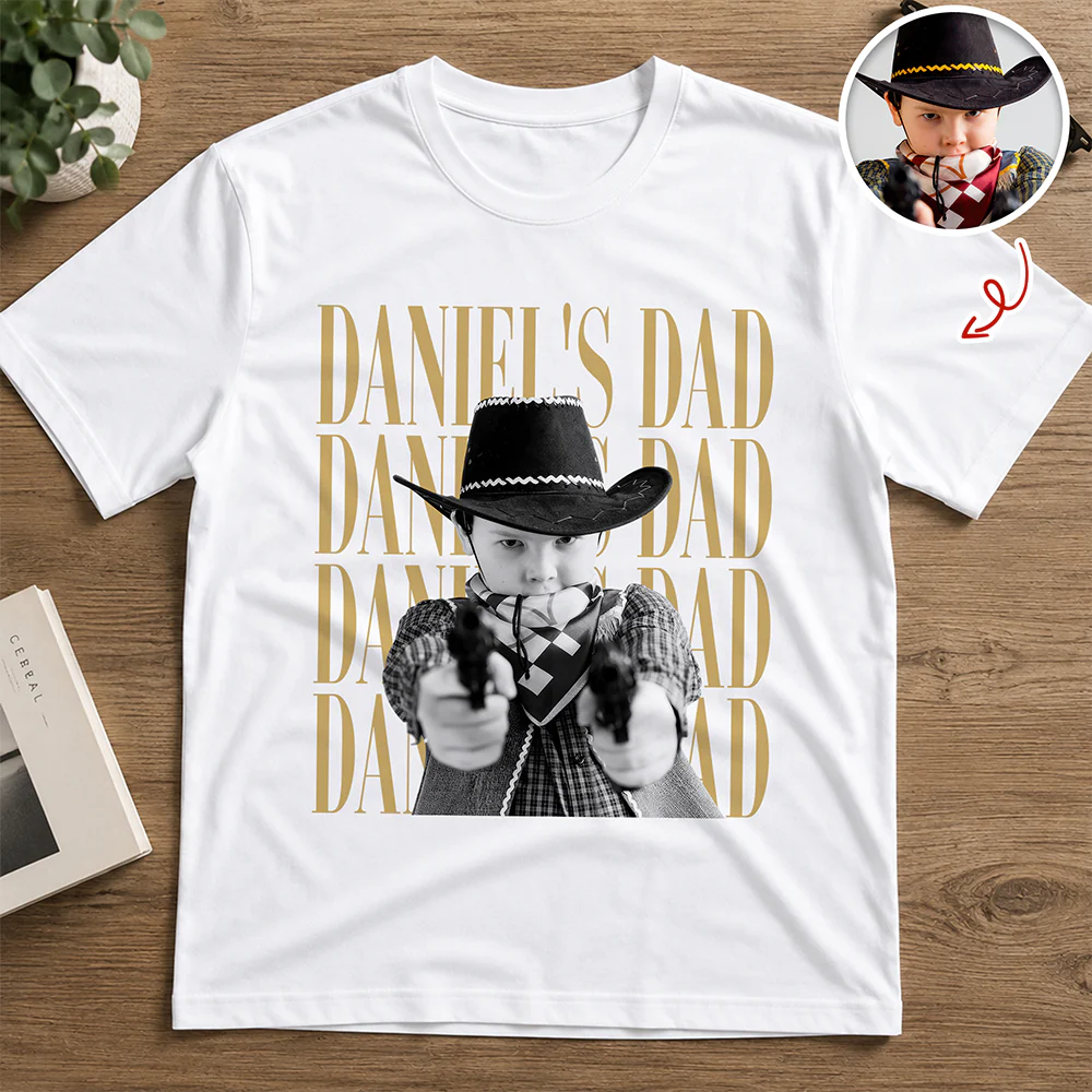 Personalized Vintage Photo Dad, Mom, Grandpa, Grandma Family Bright Shirt HA75 921394 - Image 6