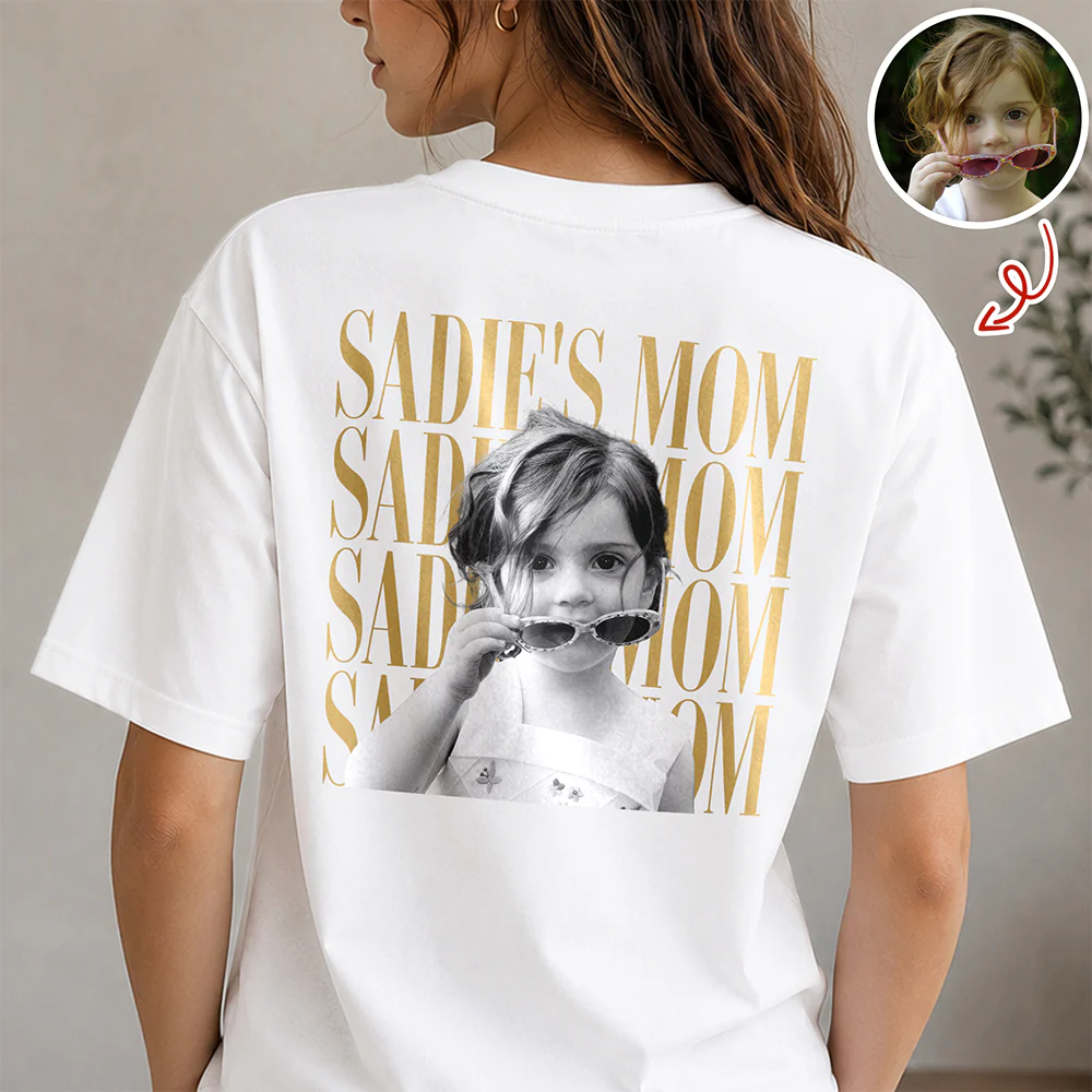 Personalized Vintage Photo Mom, Grandma, Dad, Grandpa Family Comfort Shirt Back HA75 921494 - Image 6