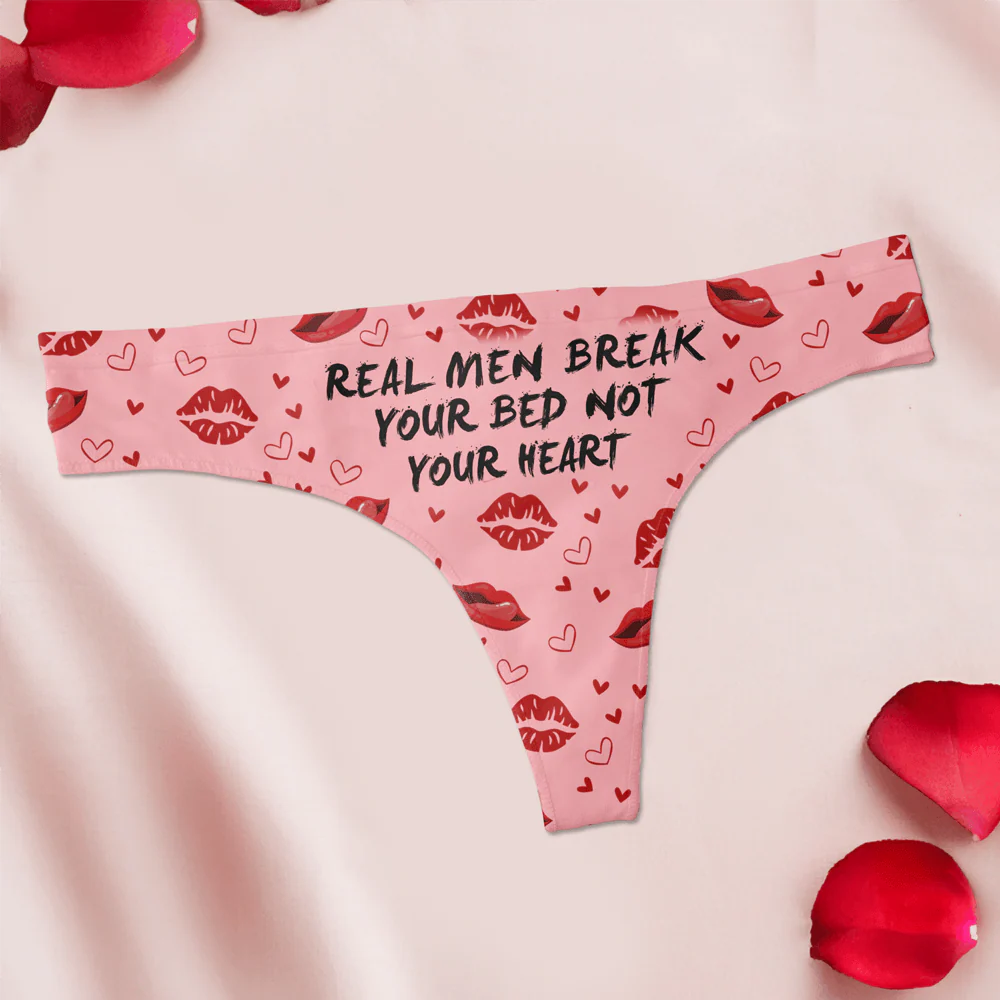 Real Men Break Your Bed Not Your Heart Underwear HA75 891832 - Image 2